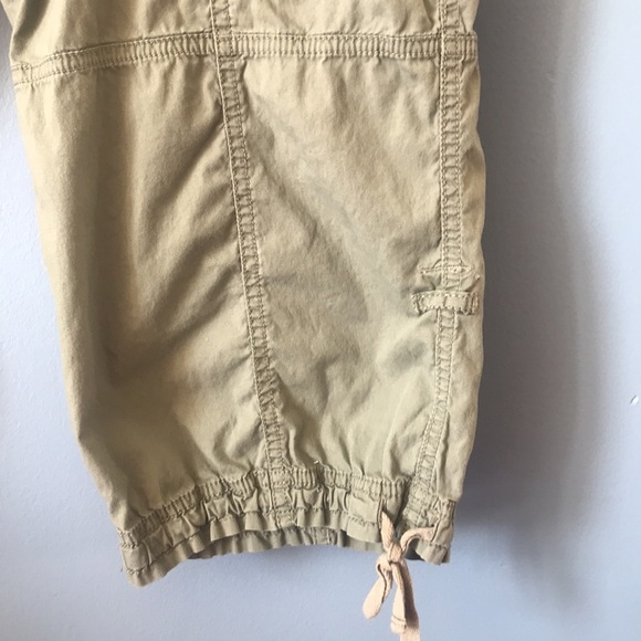 RuffHewn sage green lightweight cotton jogger/cargo pants with belt size 12 - Picture 11 of 16
